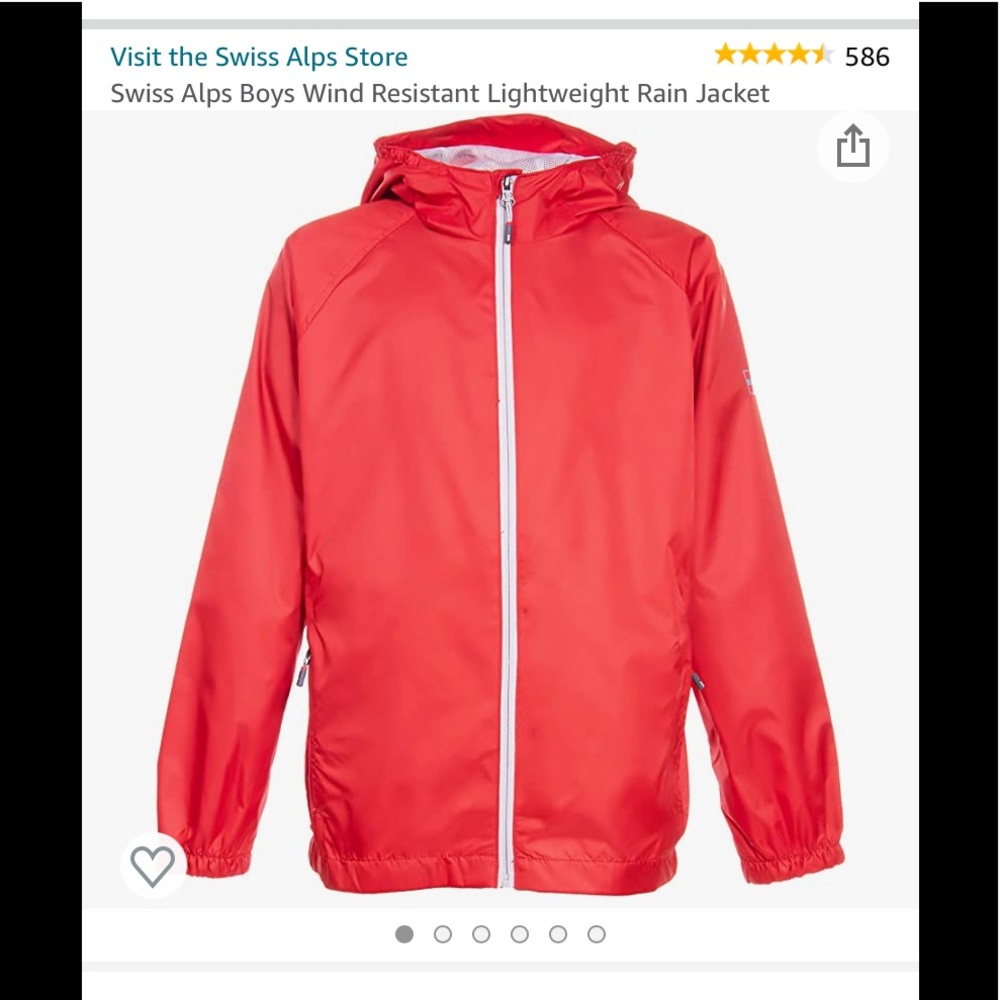 Boys windbreaker